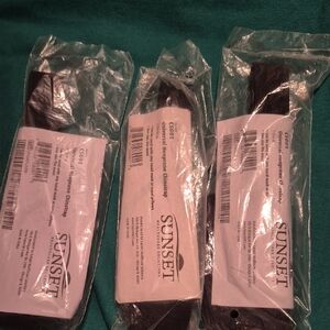 Sunset CS001 Universal Neoprene Chinstraps 3 New Packages Snoring